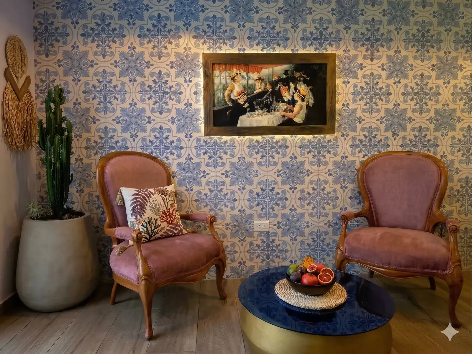 EL muro icónico de Freyja Cafe Bistró